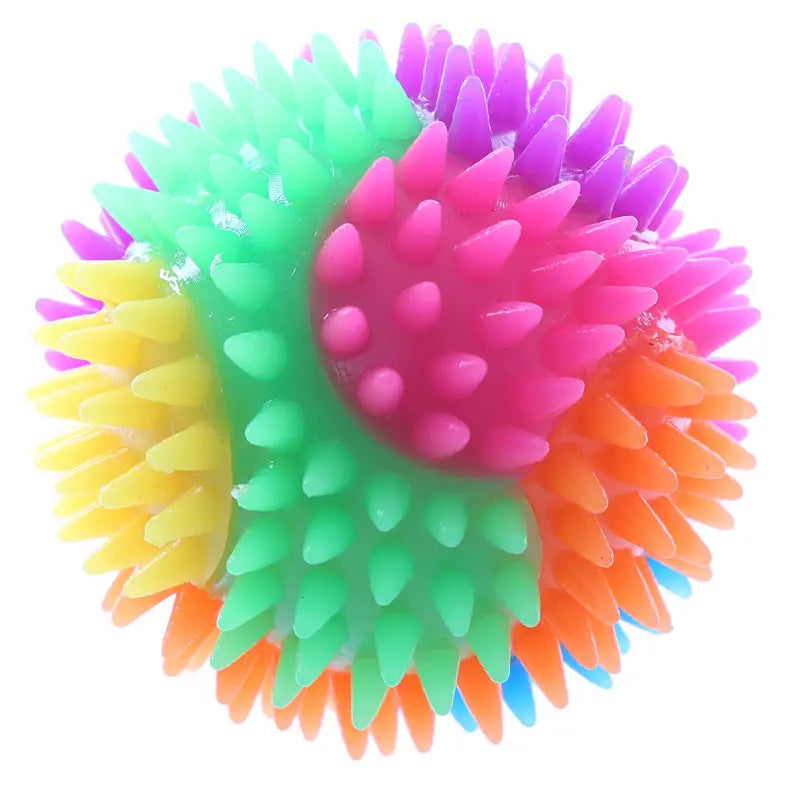 Spiky Led Flashing Bouncy Ball 7cm