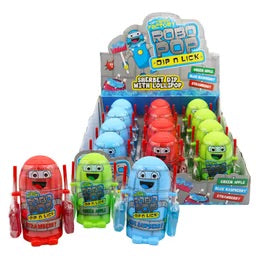 Crazy Candy Factory Robo Pop Dip N Lick