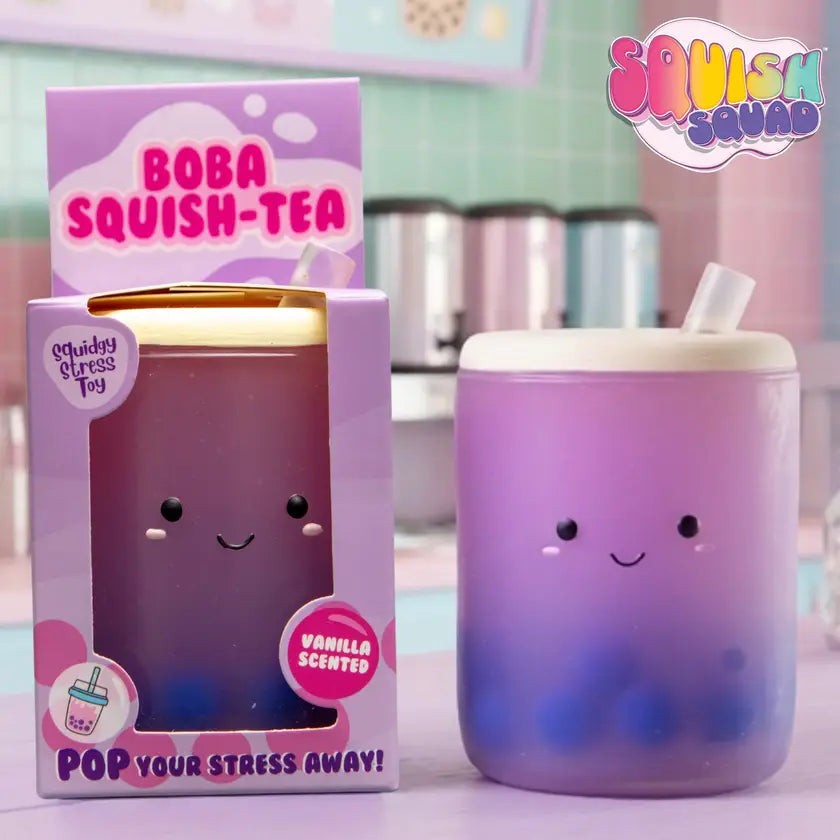Boba Tea Squish Tea - Vanilla Scented Stress Toy