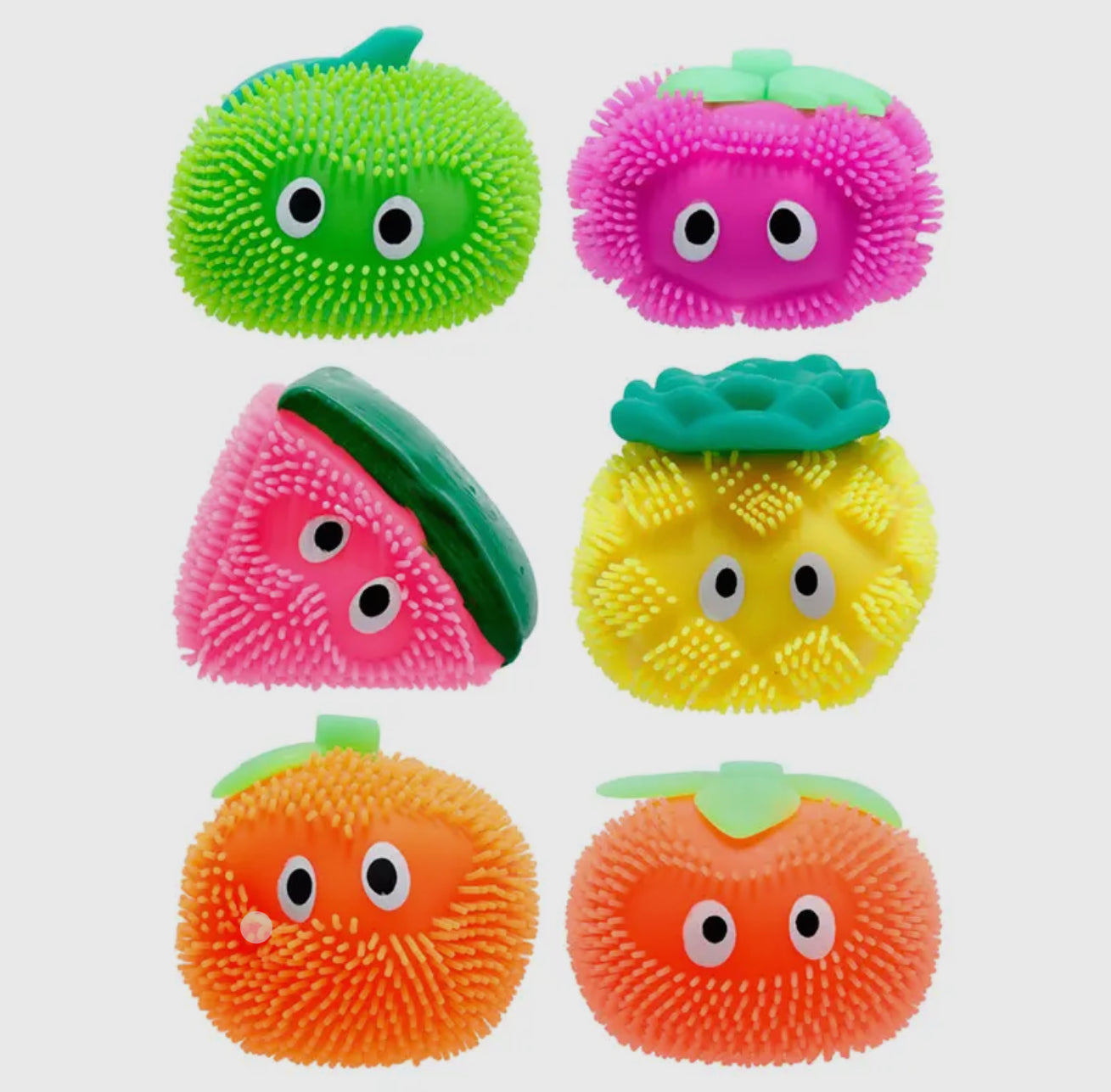 Fruit Shaped Squidgy Puff Pet
