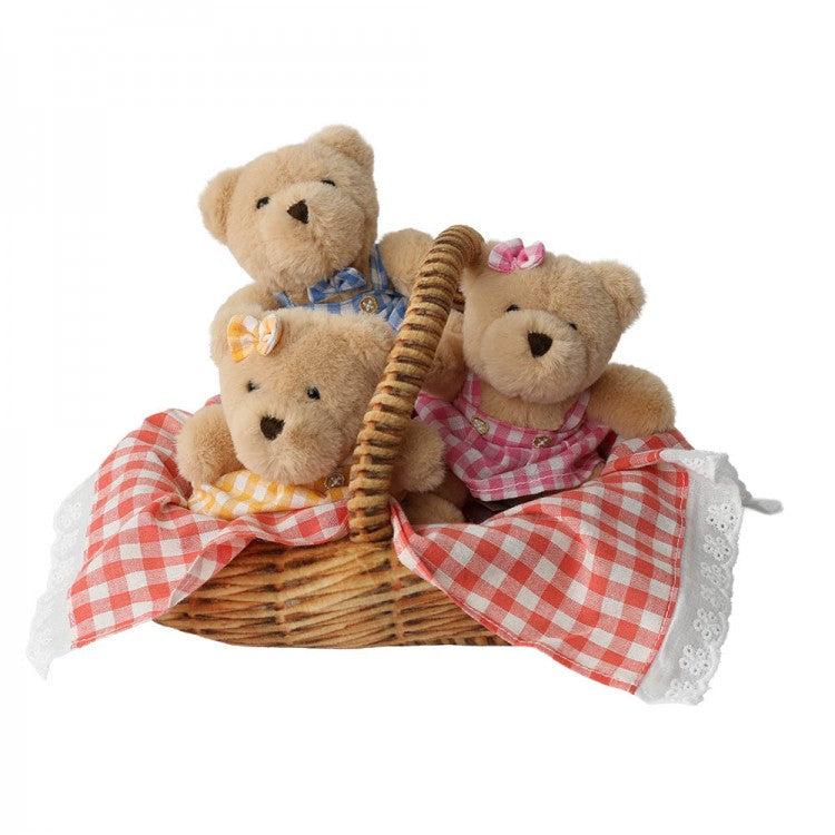Wilberry Teddy Bears’ Picnic Soft Toy Set