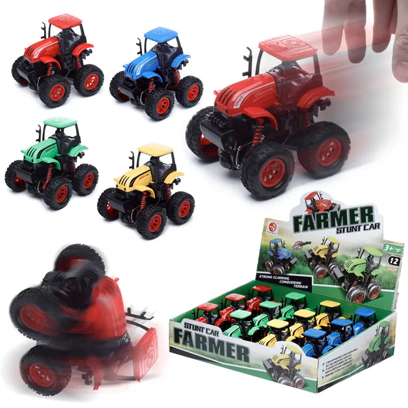 4x4 Stunk Tractor Friction Action Toy