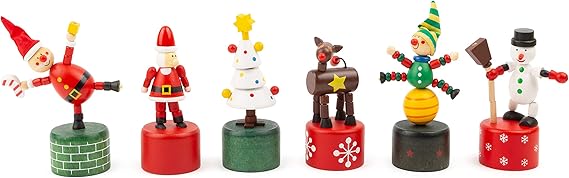 Dancing Christmas Figures