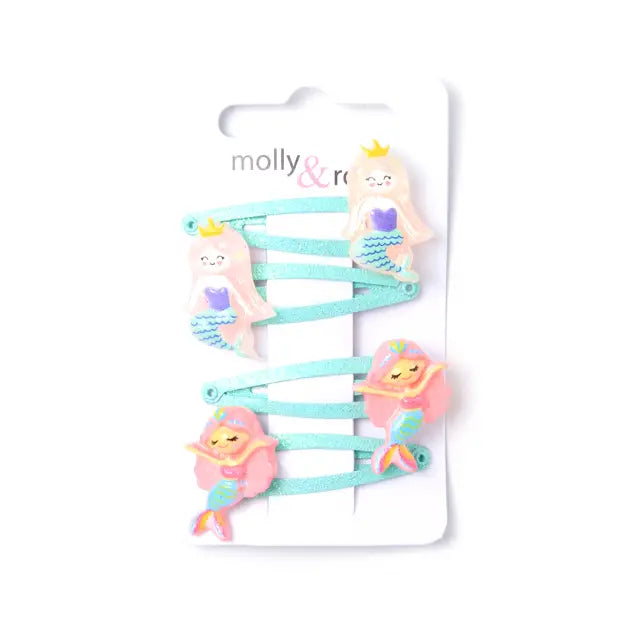 Mermaid Motif Hairclips