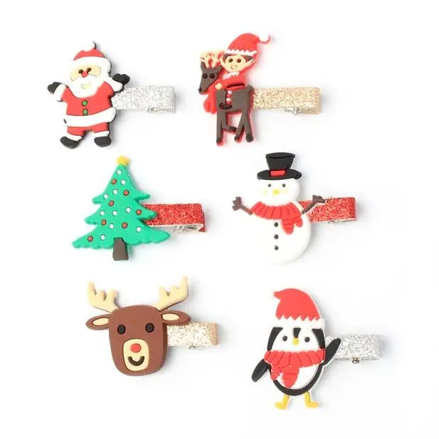 Christmas Character Beak Clips