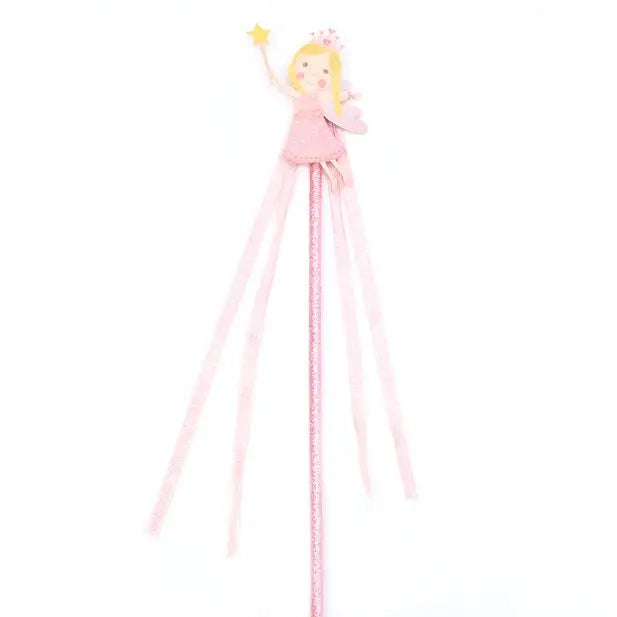 Pink Fairy Motif Wand