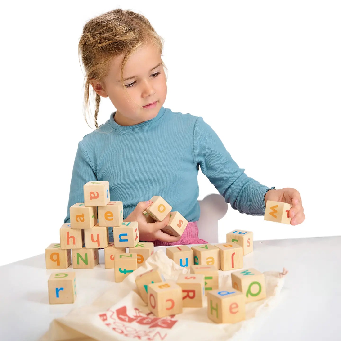 Mentari Alphabet Spelling Blocks