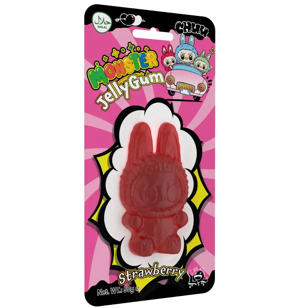 Monster JellyGum Strawberry Flavour Gummy