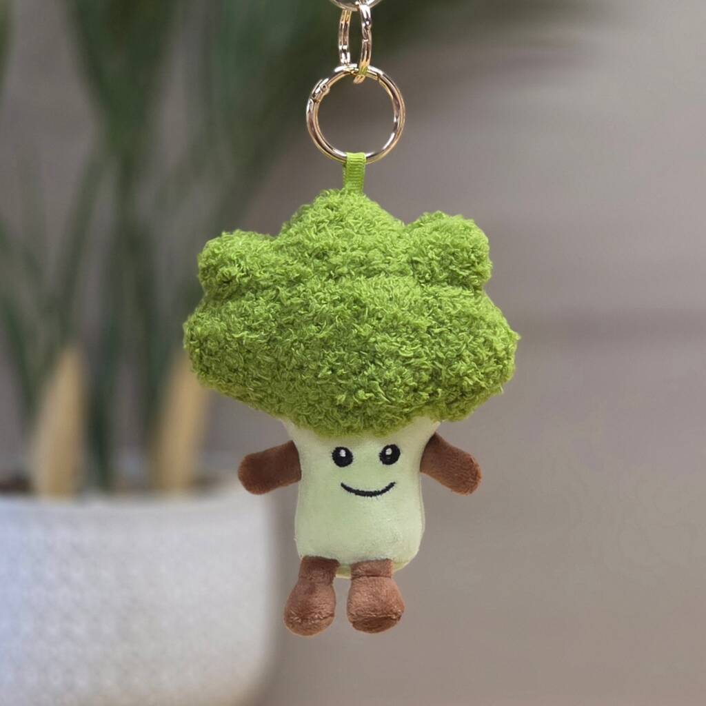 Plush Broccoli Bag Charm