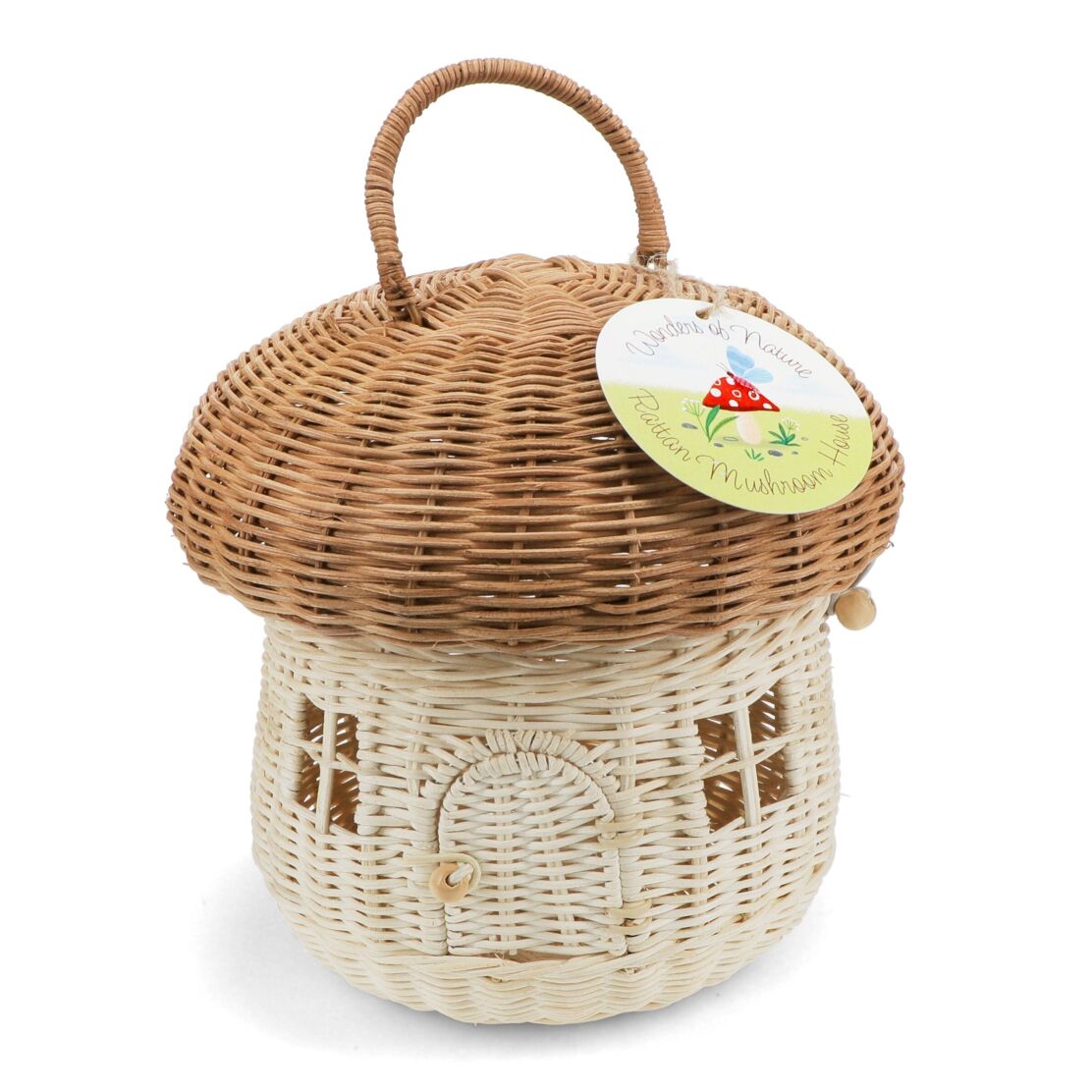 Rattan mushroom house - Wonders of Nature