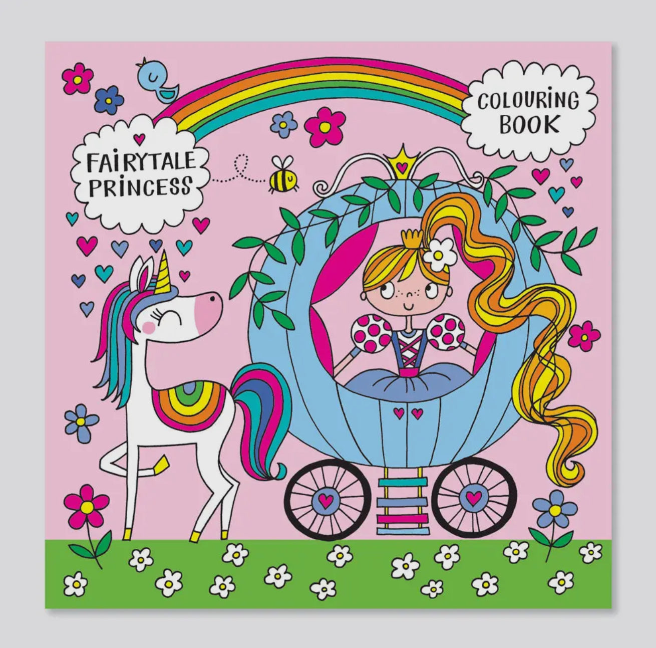 Children’s Fairytale Princess Colouring Book