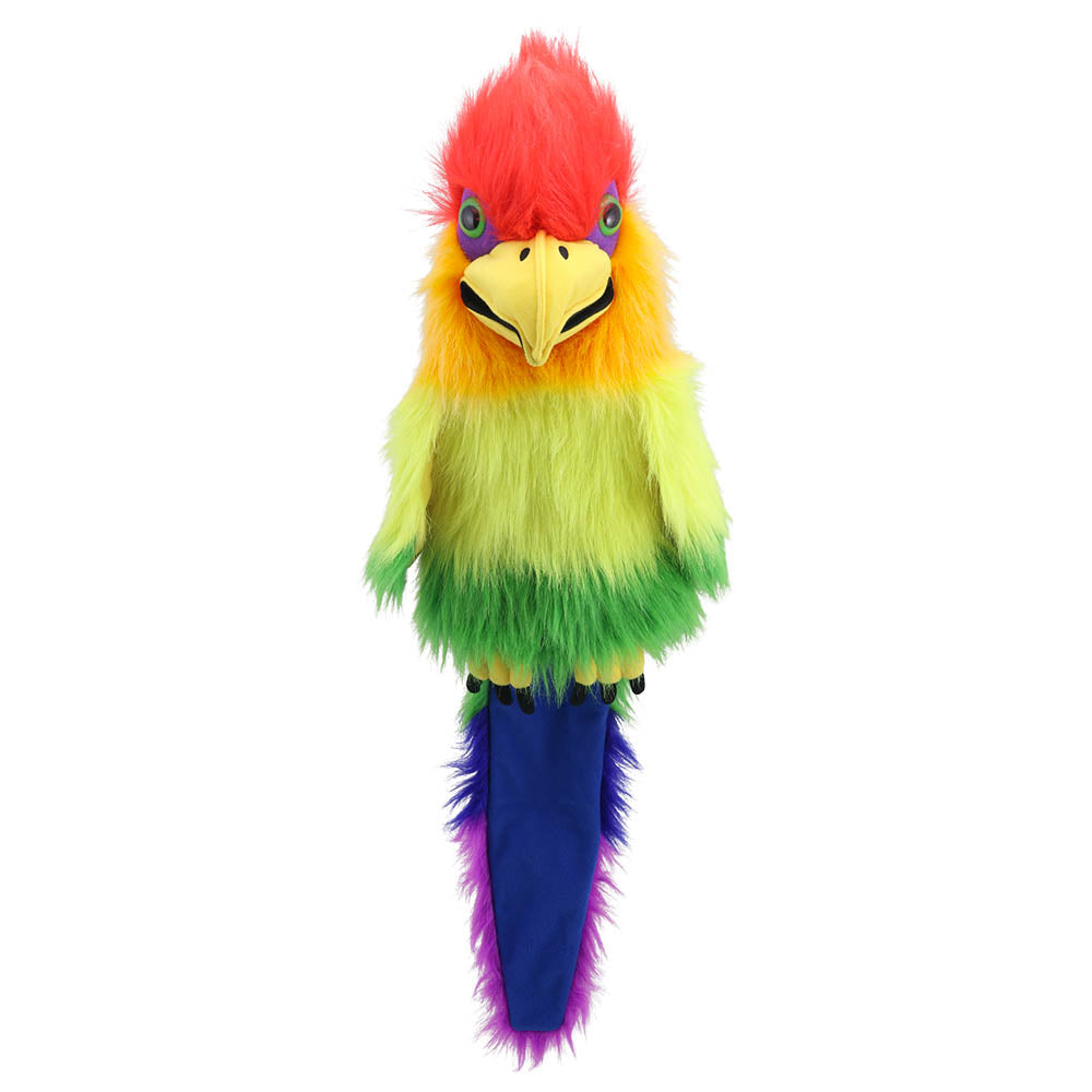 Large Bird Puppet - Rainbow Bird