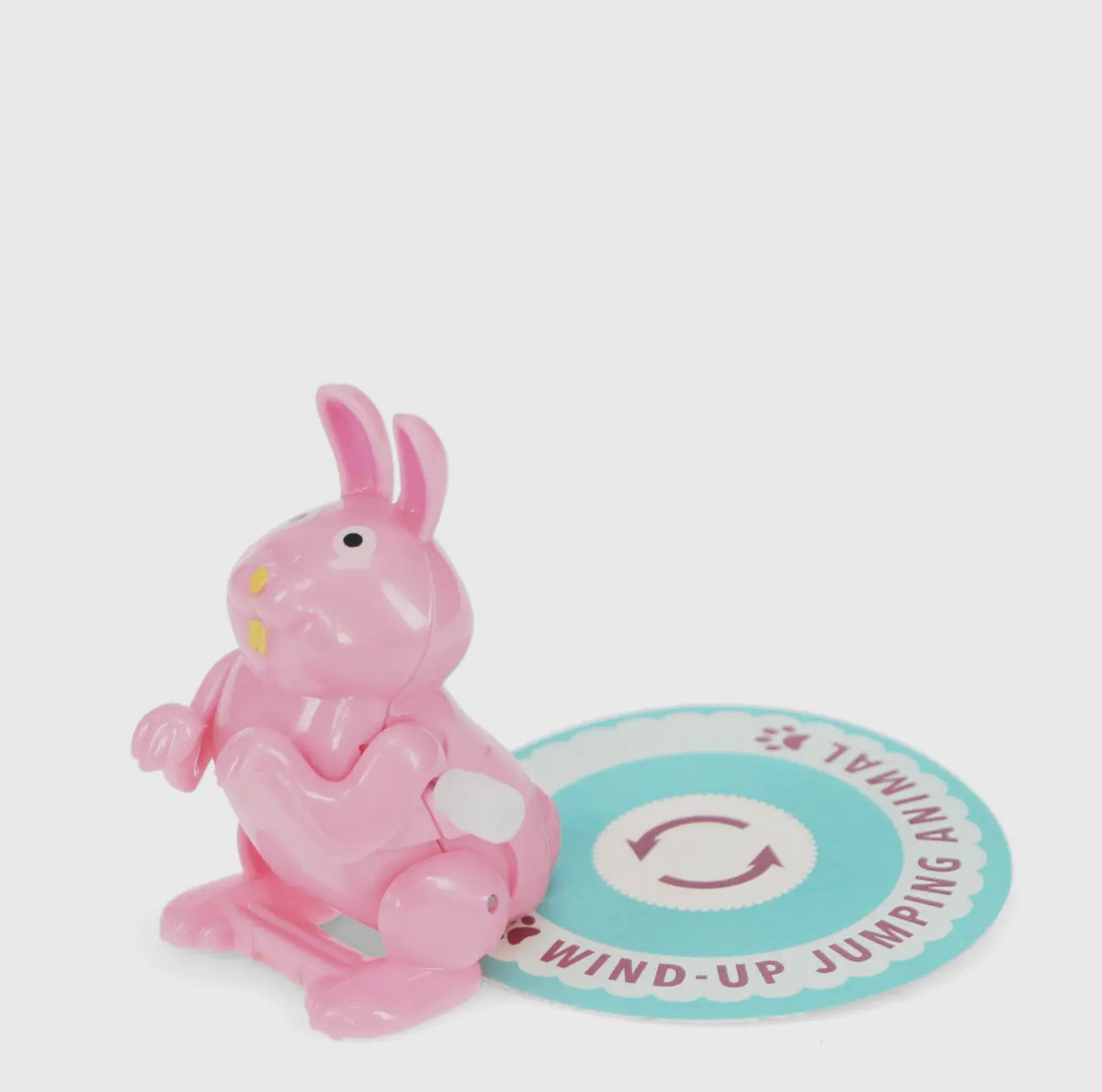 Wind Up Jumping Animal Toy - Bunny