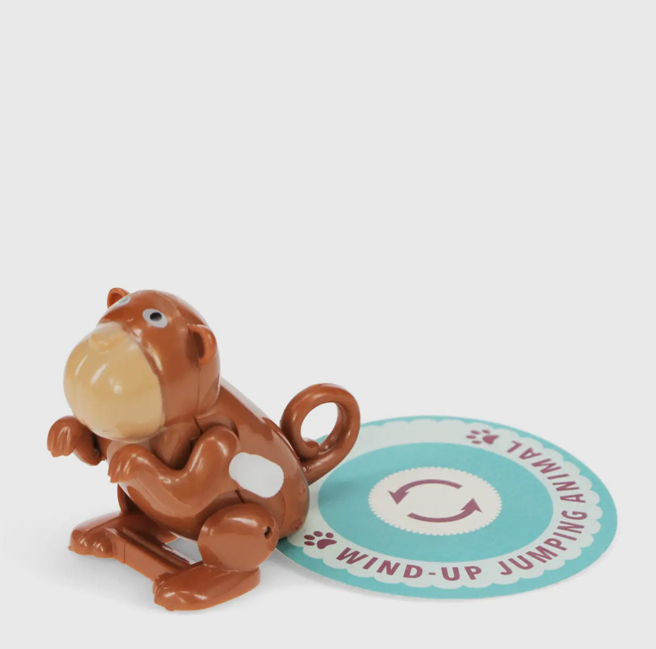 Wind Up Jumping Animal Toy - Monkey