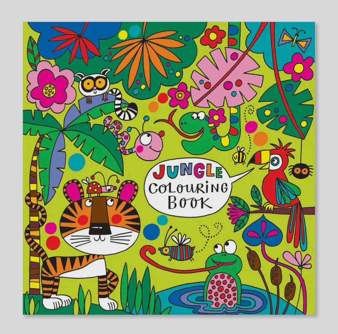 Children’s Jungle Colouring Book