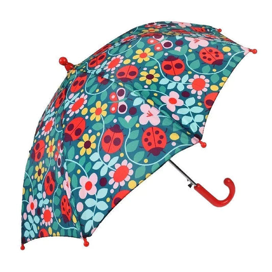 Children's Push Up Umbrella - Ladybird