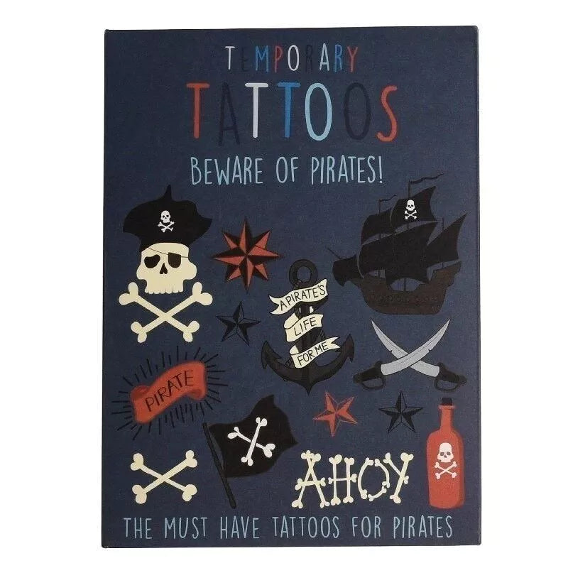 Beware of the pirate’s temporary tattoos