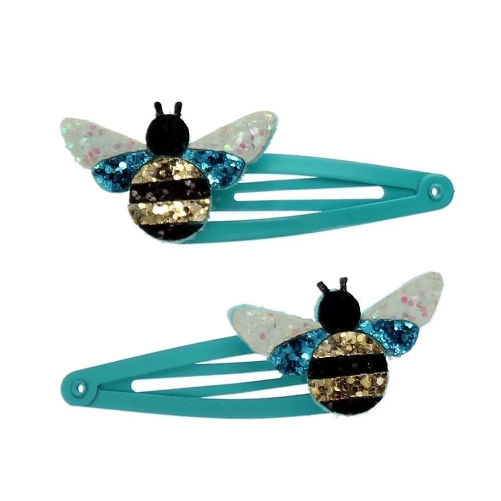 Bumblebee hair clips