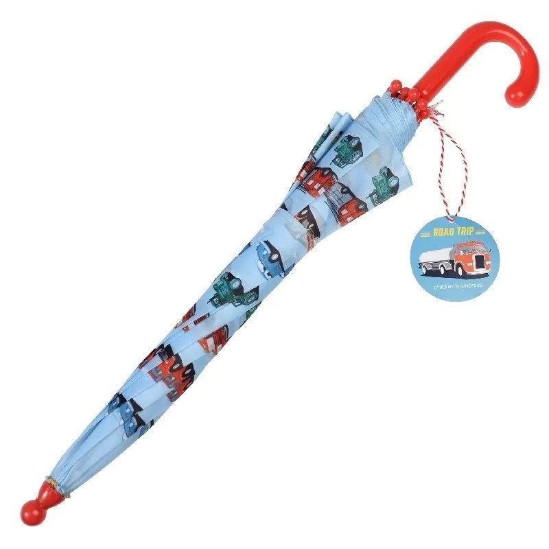Children's Push Up Umbrella - Road Trip