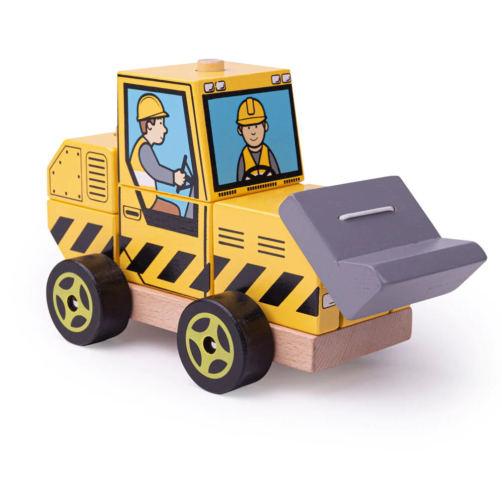 Stacking bulldozer