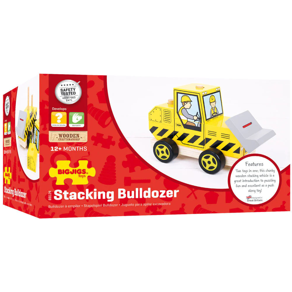 Stacking bulldozer