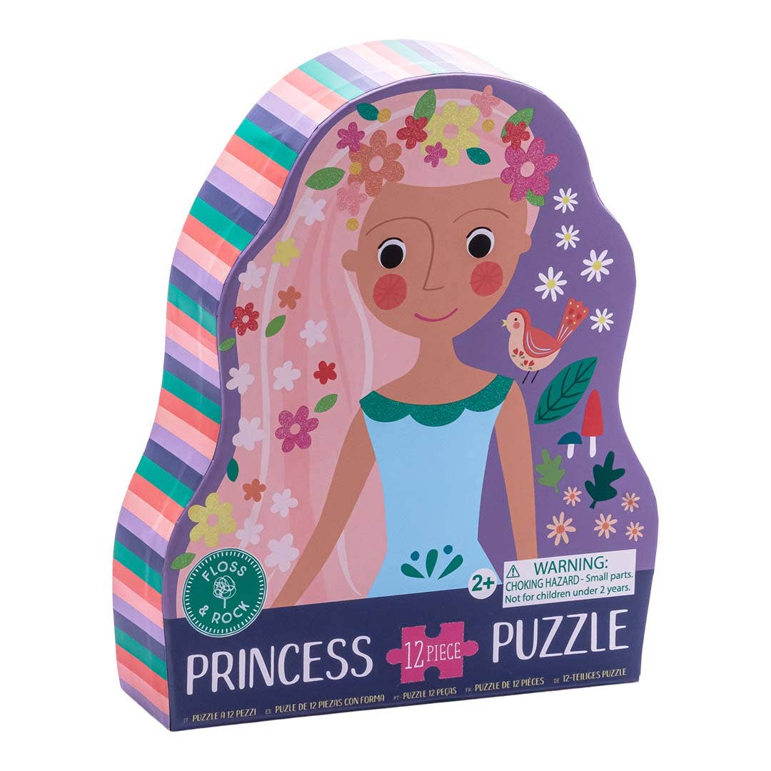 12 PIECE SHAPED JIGSAW IN SHAPED BOX - FAIRY TALE 12 PIECE SHAPED JIGSAW IN SHAPED BOX - FAIRY TALE
