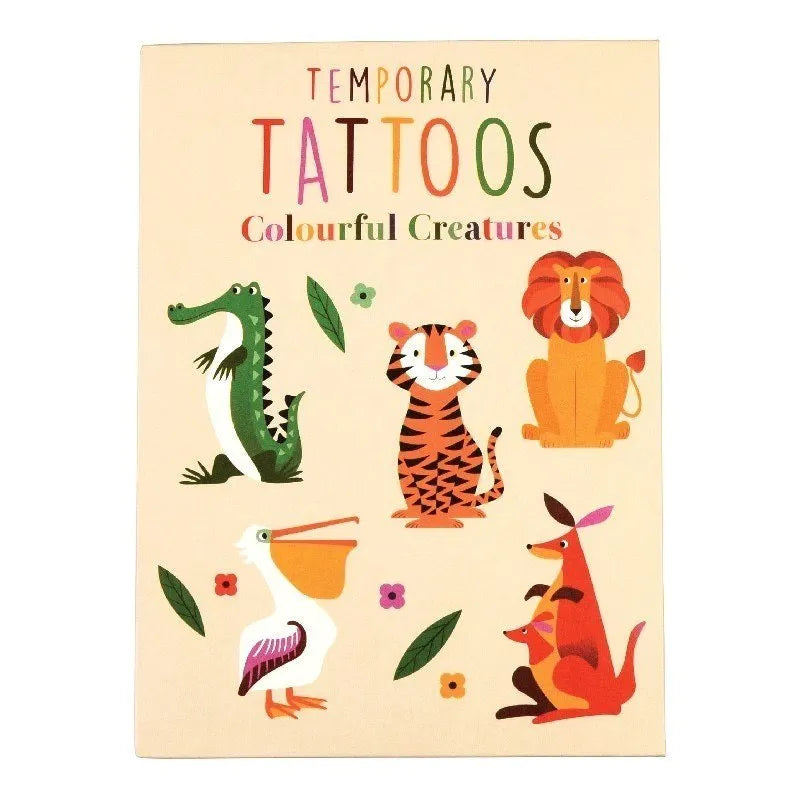 Colourful Creatures - Temporary Tattoos