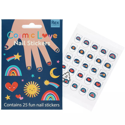 Children's nail stickers - Cosmic Love