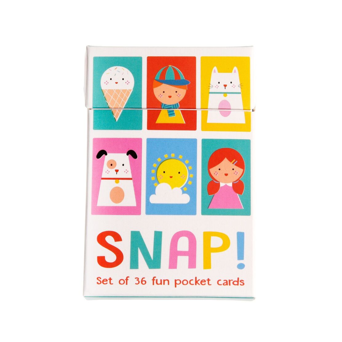 Children's snap cards