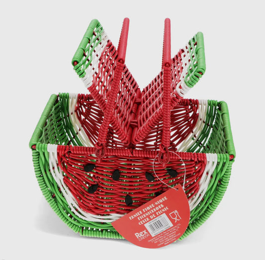 Little Fruit Picnic Basket - Watermelon