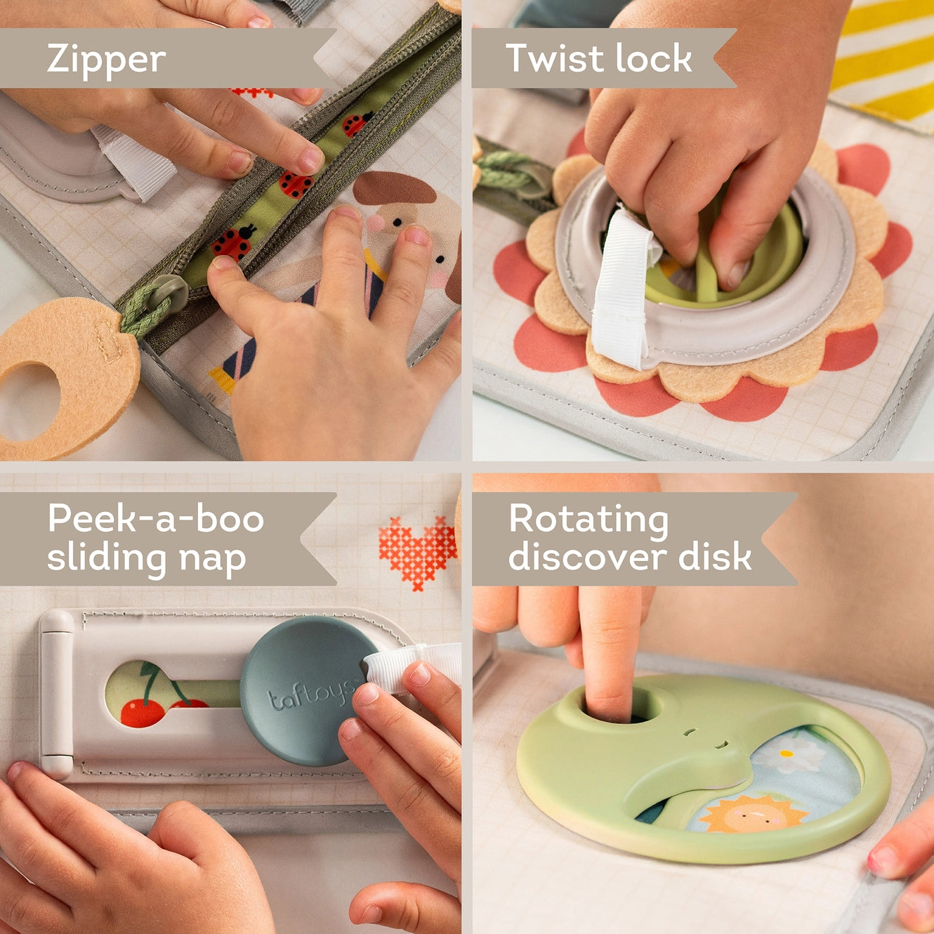 Taf Toys Snap ‘n Learn Board