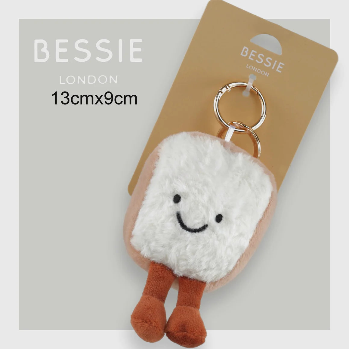 Plush Toast Bag Charm