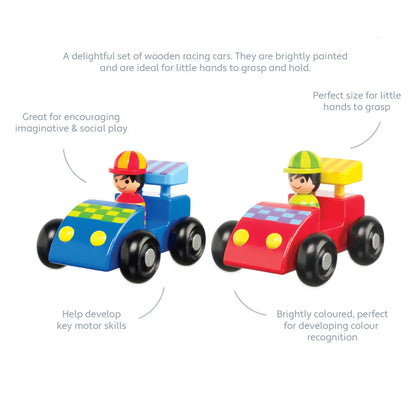 Racing Car Set (Wooden)