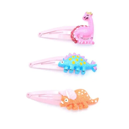 Dinosaur Motif Hair Clips