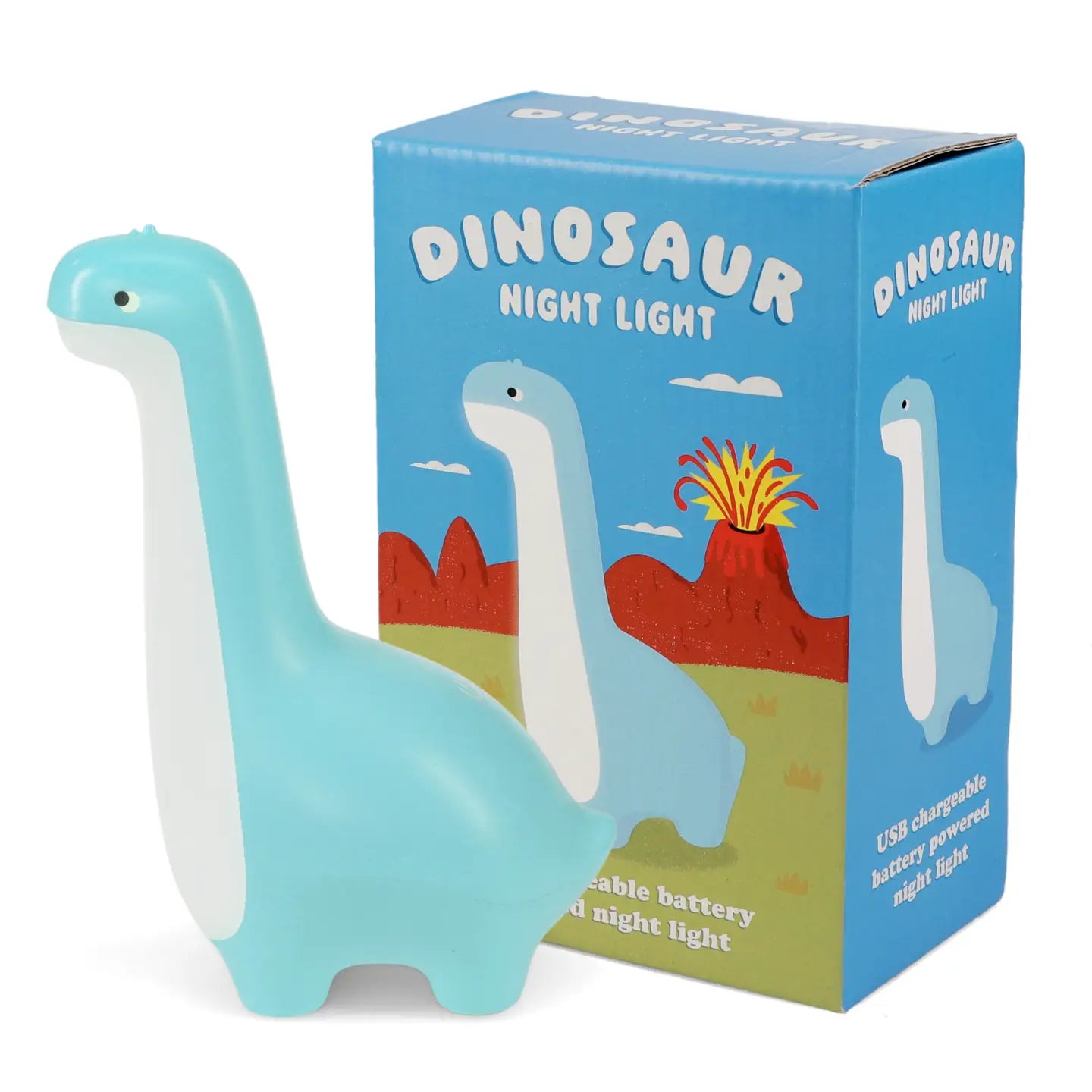 Usb Rechargeable Dimmable Night Light - Dinosaur