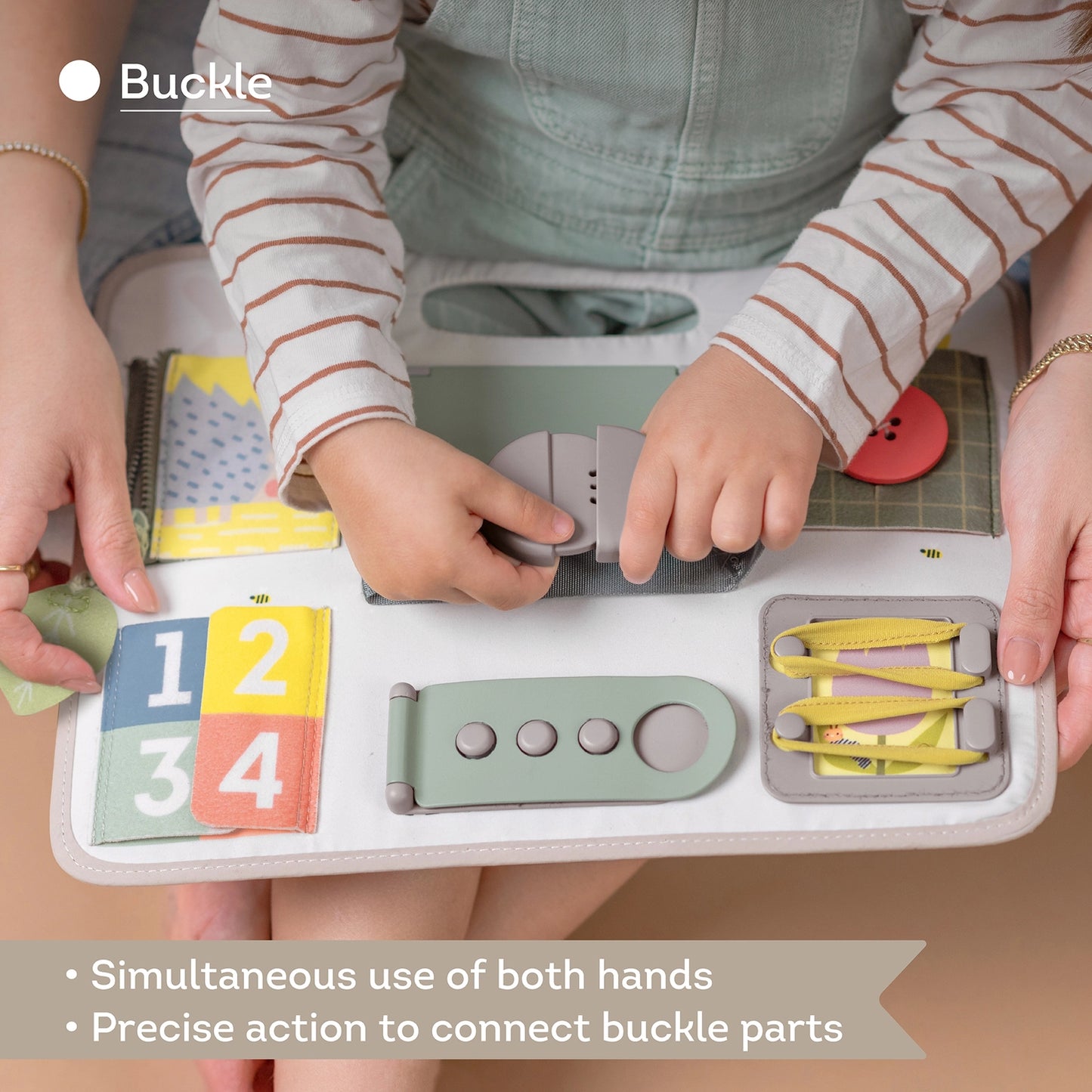 Taf Toys Activity Buckle Board