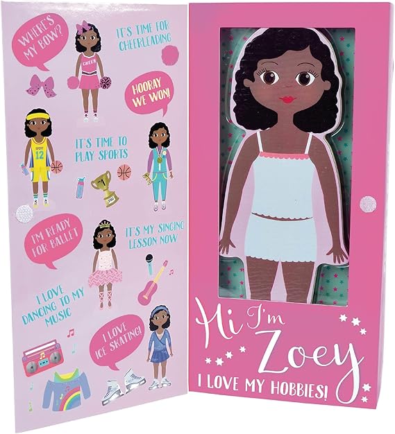 Magnetic Dress up Character - Zoey