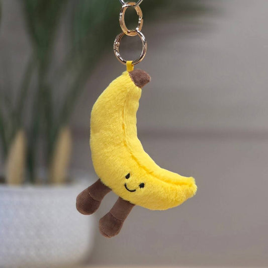 Plush Banana Bag Charm