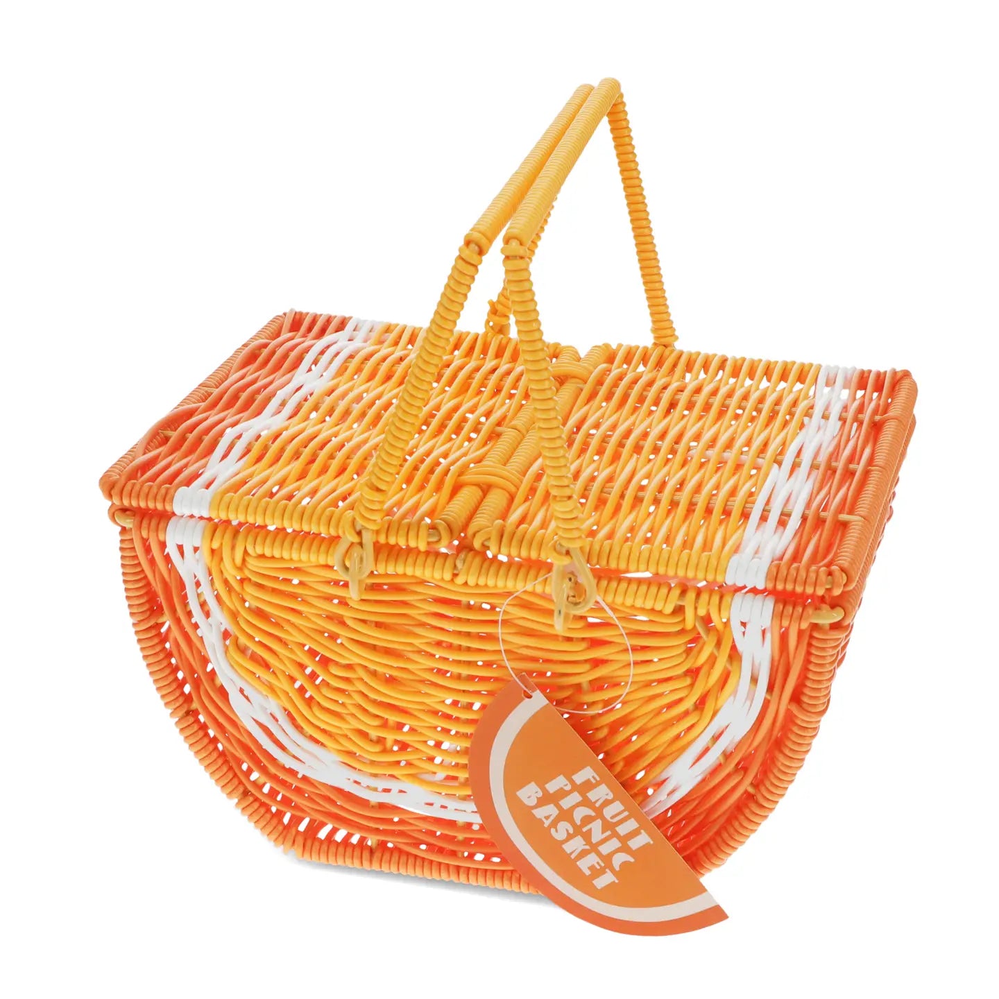 Little Fruit Picnic Basket - Orange