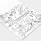 Children's Tropical Adventure Colouring Book