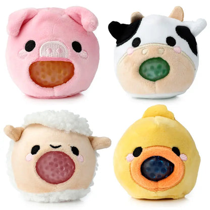 Adoramals Farm Plush Squeezy Toy
