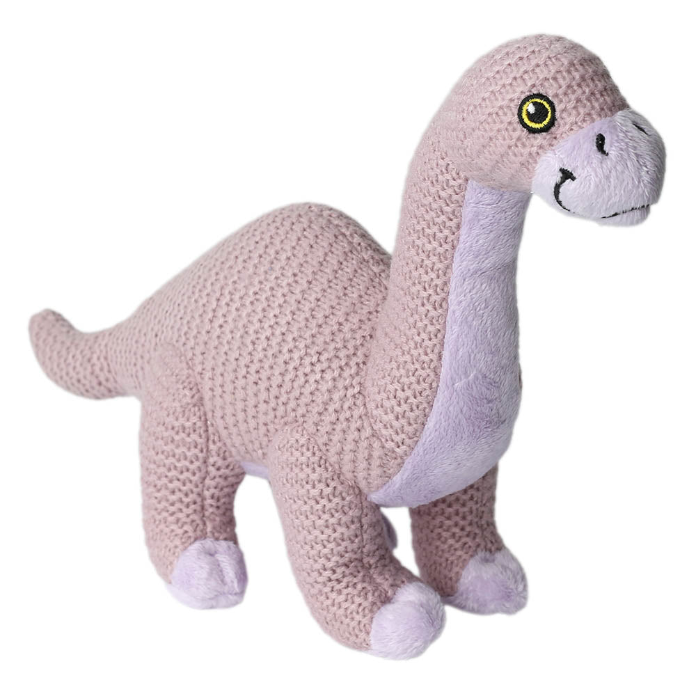 Wilberry Knitted Brontosaurus – Lilac (small)
