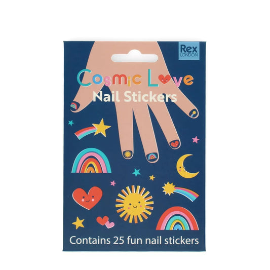 Children's nail stickers - Cosmic Love