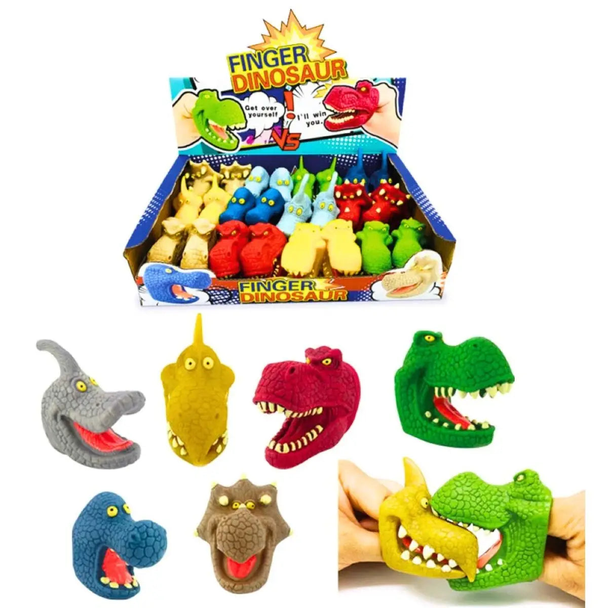 Dinosaur Finger Puppets