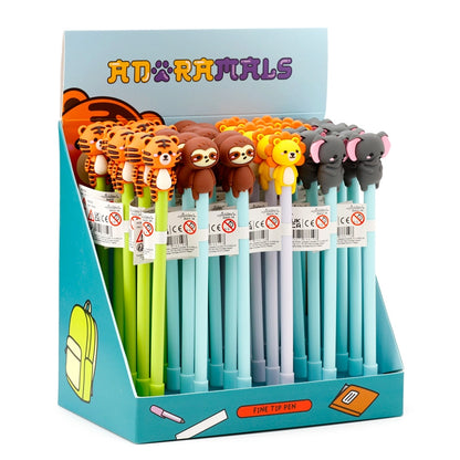 Inkredible Erasable Pen with Cute Animal Topper