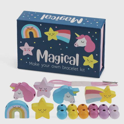 Wooden Bead Bracelet Kit - Magical