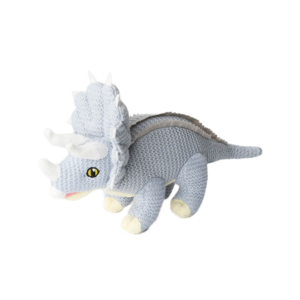 Triceratops (Blue) – Small – Wilberry Knitted