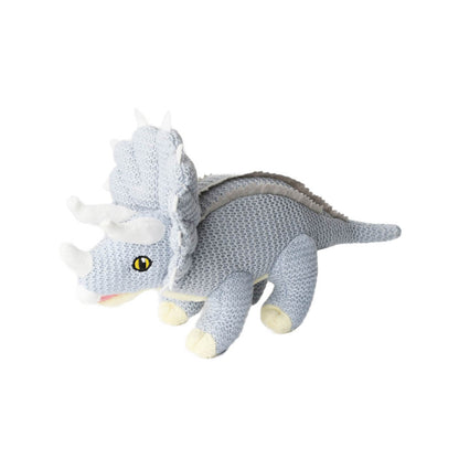 Triceratops (Blue) – Small – Wilberry Knitted