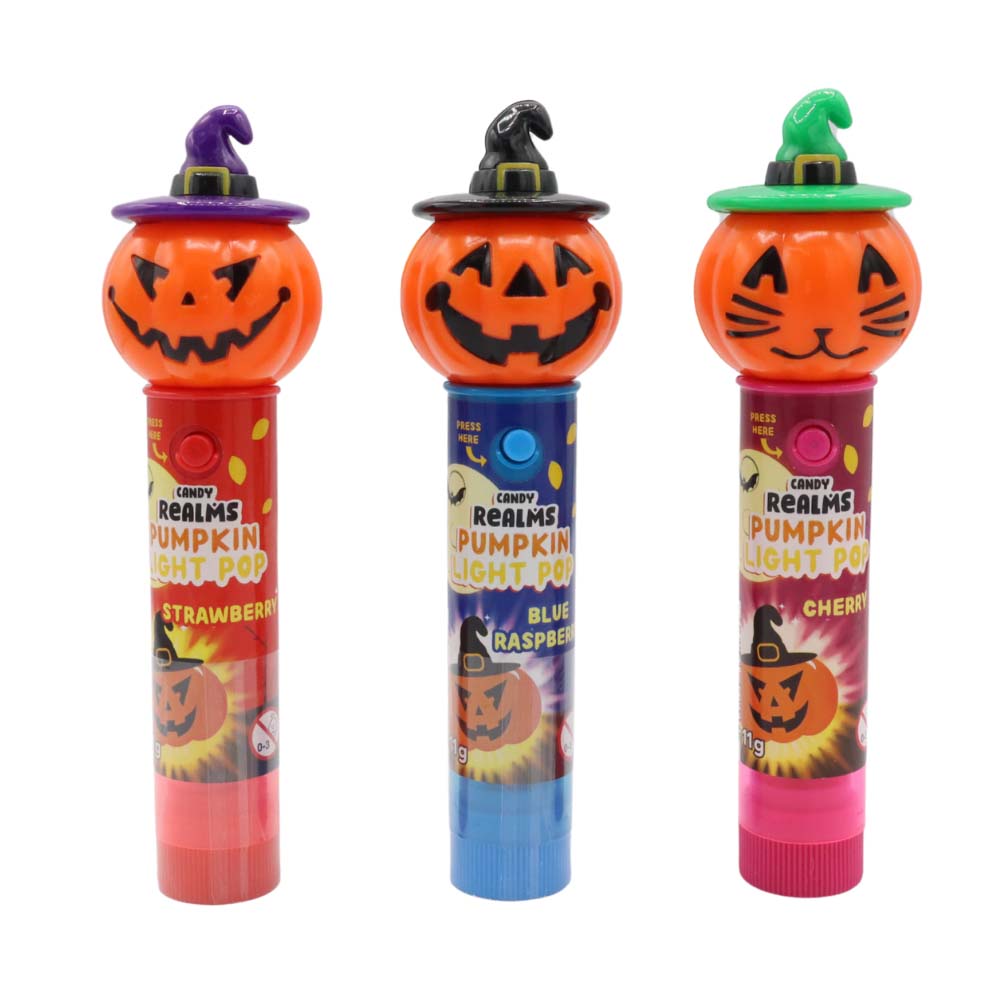 Candy Realms Halloween Pumpkin Light Pop