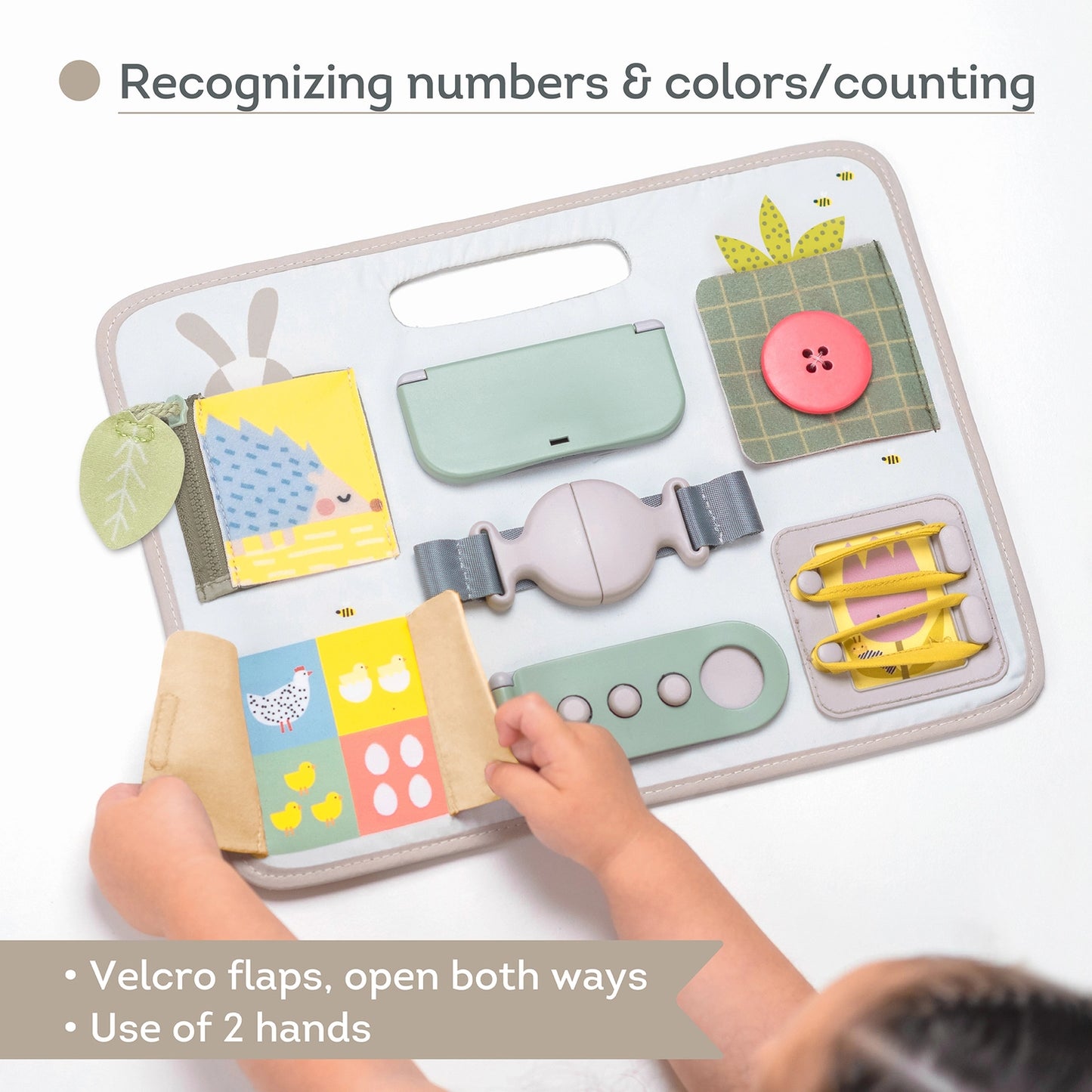 Taf Toys Activity Buckle Board